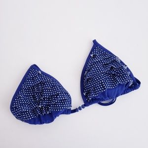 Navy blue swim bra